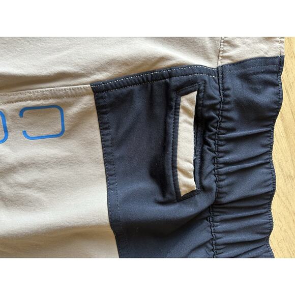 Under Armour Combine Training Shorts XL Tan Beige Athletic Gym Workout - Picture 8 of 10